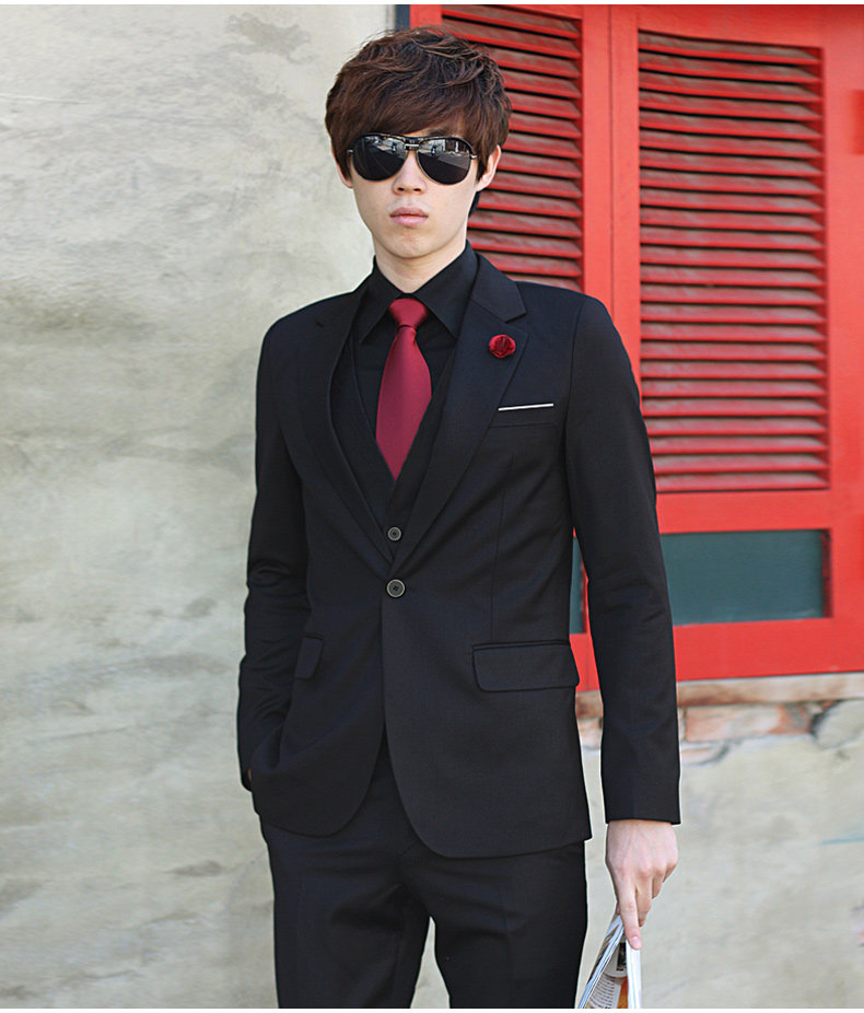 Costume homme en laine pour Quatre saisons - Ref 1549417 Image 28