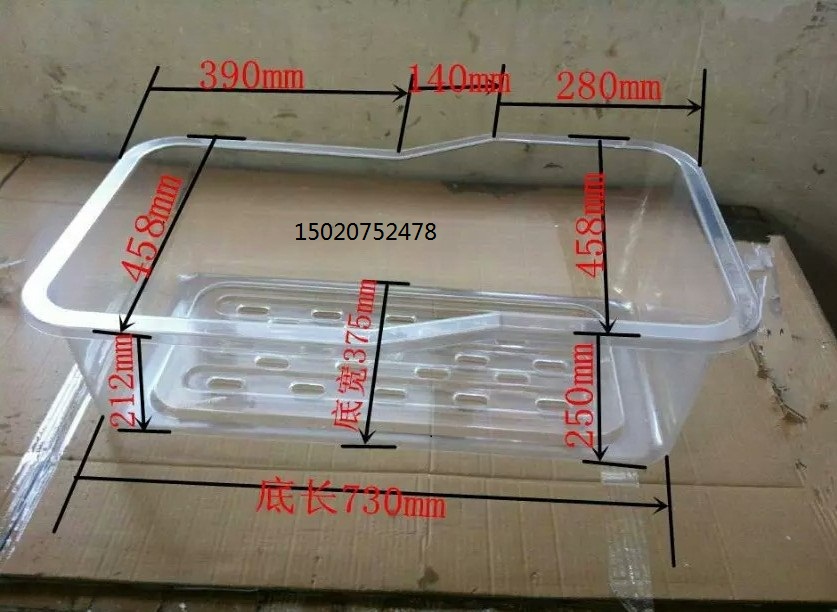 Moonson Center Clubhouse Crib Cart Cart cart Baby Hospital Neonatal Care Bed Abs Transparent Baby Sleeping Basin
