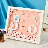 Детские отпечатки рук и ног, сувенир, хваталка для новорожденных, чернильная подушечка, детский отпечаток рук, фоторамка, подарок на день рождения