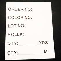 Stock supply 350g hard label fabric color sample card label code sign wheat head textile sample adhesive hook printing