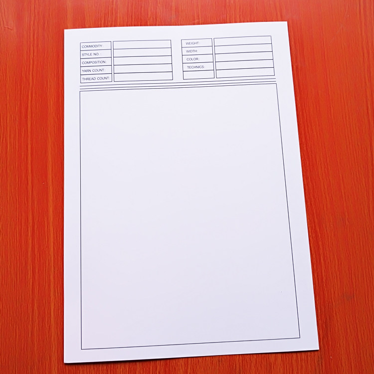 COMMODITY color sample confirmation card A4 fabric sample card fabric color card textile sample card manufacturer direct sale spot