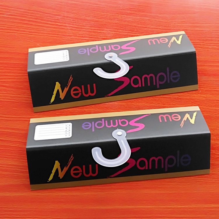 29*14 long newsample fabric hanging card cloth sample chuck Textile fabric hook sample cartoon sample hanging card