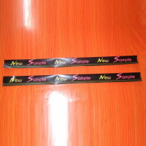 Stock supply fabric color sample card color strip seal rolling 38cm54cmNEWSAMPLE black strap printing