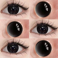 Milk Ball Black 14.5 (новые контактные линзы Lucky Color к 2025 году Змеи)