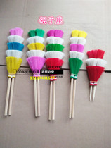 Drama silk wool feather seat leg feather foot Mu Guiying Pretty flower Dan Zijin crown Opera costume headdress supplies