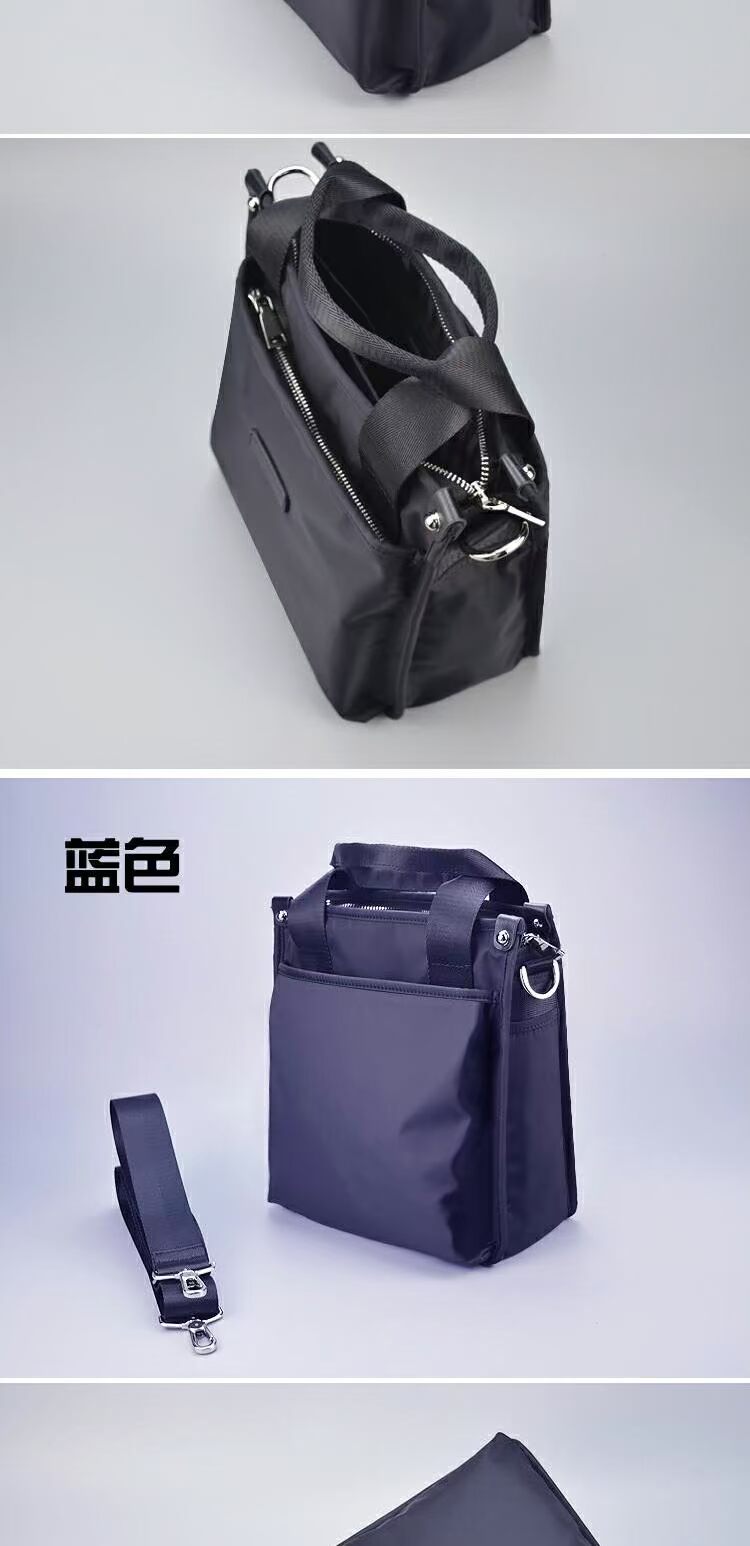 Hồng Kông Oxford vải canvas túi xách nam thời trang phiên bản Hàn Quốc của túi xách nam Messenger túi nam mới túi đeo vai nam - Túi của con người túi xách hàng hiệu chính hãng