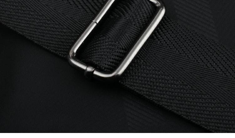 Phiên bản tiếng Hàn của vải nylon Oxford vải 2019 mới kẻ sọc nam túi đeo vai Messenger đeo chéo ba lô giải trí - Túi của con người túi xách elly