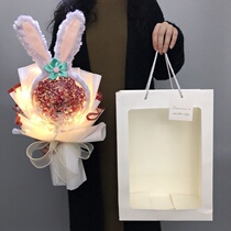 Send Girlfriend Flowers Bouquet Girlfriends Birthday Gifts Full Of Stars Dry Flowers Stars Della Cartoon Creative Christmas Popo Balls Flowers