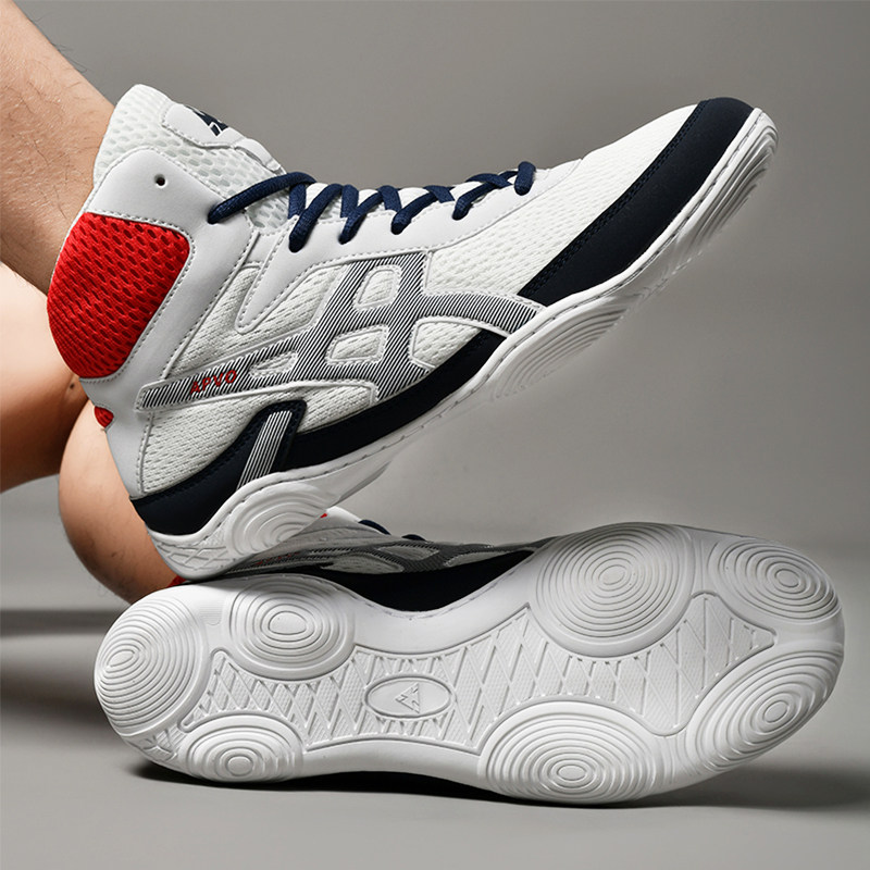 男女兼用プロボクシングシューズ、ムエタイシューズ、キックボクシングシューズ、子供用ローカット散打トレーニングシューズ、格闘技・レスリングシューズ