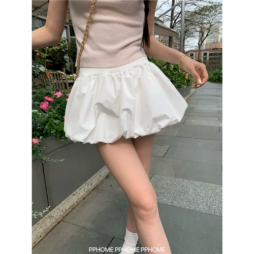 Мини-юбка, приталенная юбка, эластичная талия, высокая талия, А-силуэт