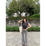 Штаны, свободный прямой крой