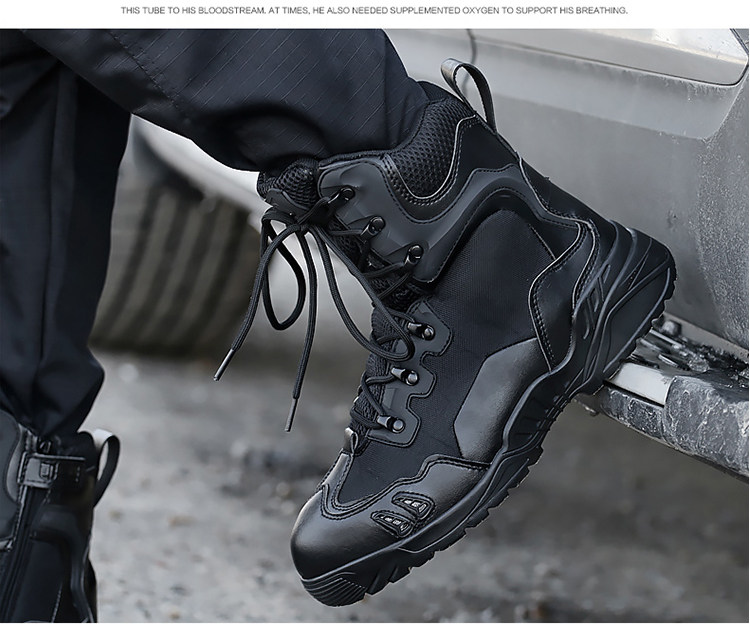 Boots militaires en Anti-fourrure - porter - Ref 1396939 Image 36
