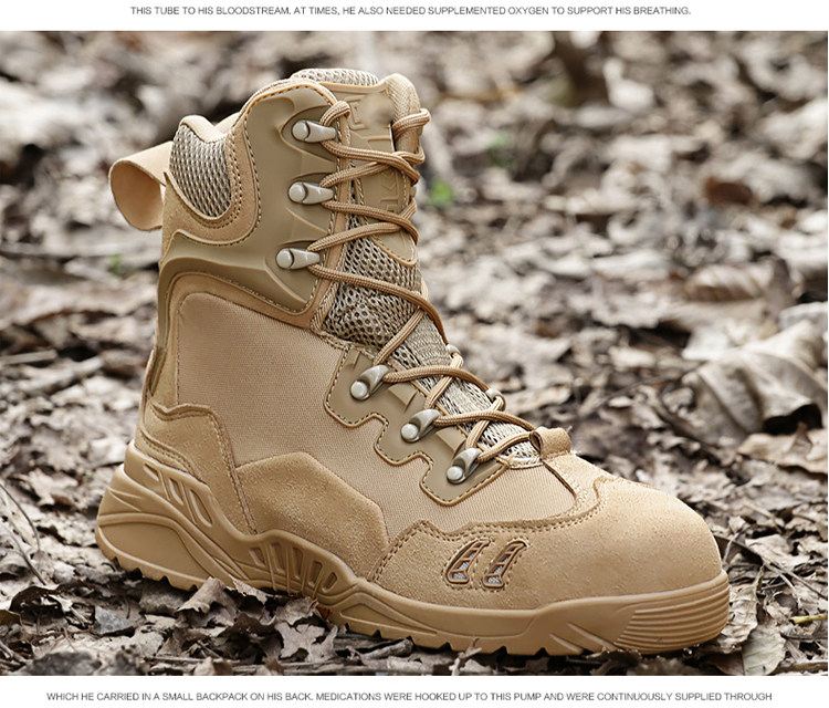 Boots militaires en Anti-fourrure - porter - Ref 1396939 Image 22