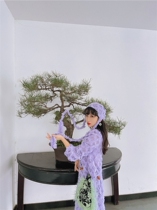 The Yellow Pussy Classmates Original Homemade Rabbit of the Grease Tavern Long-braid Rabbit Rabbit Suede Lace Hat with Divine Instrumental