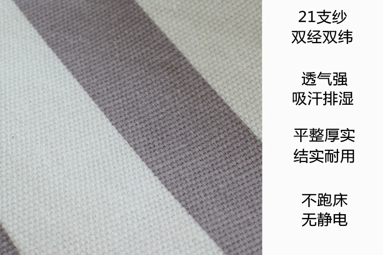 Vải cotton dày cũ thô đơn mảnh Vải lanh vải bông mã hóa đơn đôi 1,5 / 1,8 / 2,0 mét thảm lông cừu trải giường