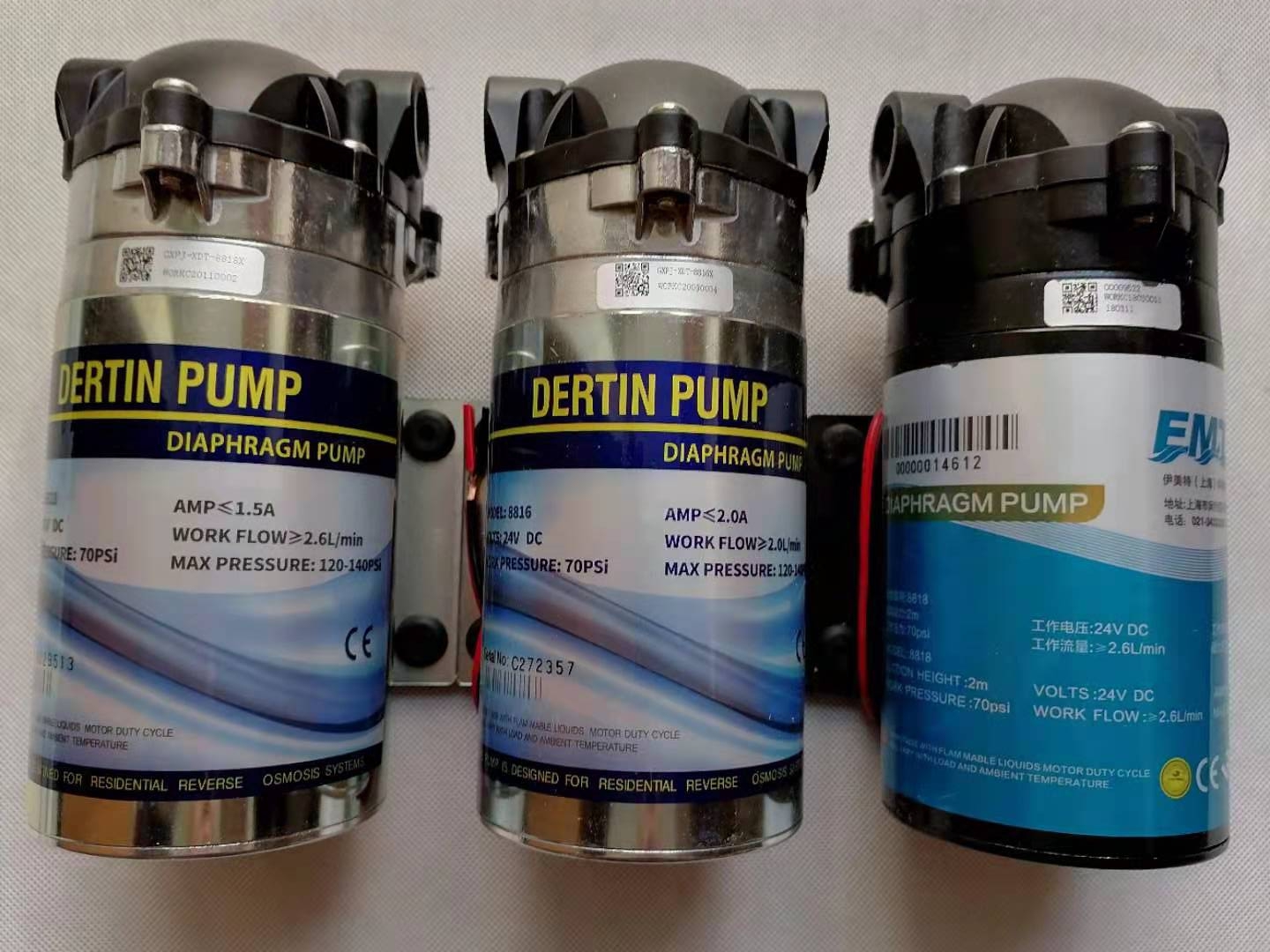 400g non-barrel water machine 8818 water pump 8816 pump 36V24V water pump diaphragm pump 75G8806 100G8809