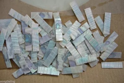 Violin cello bass Bass Bow made accessories Bow head piece Balfish shell sheet Bow Cover Sheet