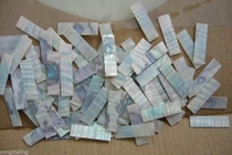 Violin Cello Bass Bass Bow Son Production Accessories Bow head piece Balfish shell sheet Bow cover sheet