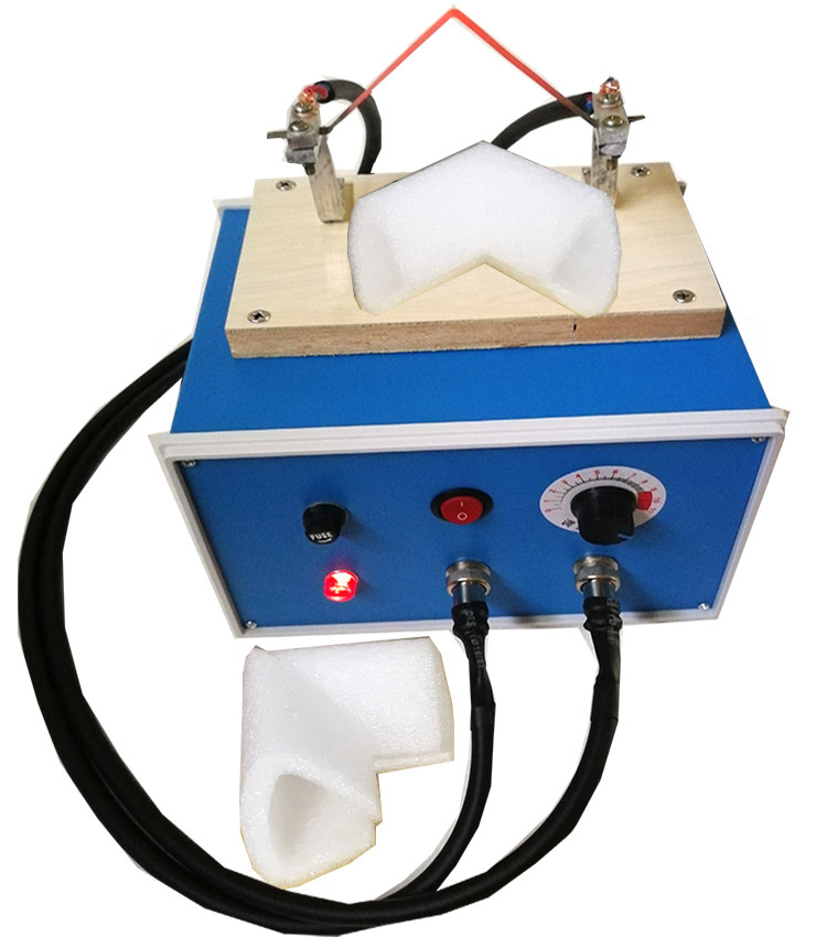 Pearl cotton No adhesive bonding machine corner cutting knife EPE protective strip U-type anti-crash wrapping electric hot cutting machine hot-melt machine