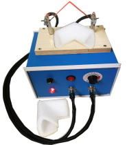  EPE non-adhesive bonding machine corner guard cutter EPE protective strip U-shaped anti-collision edging electric heating cutting machine hot melt device