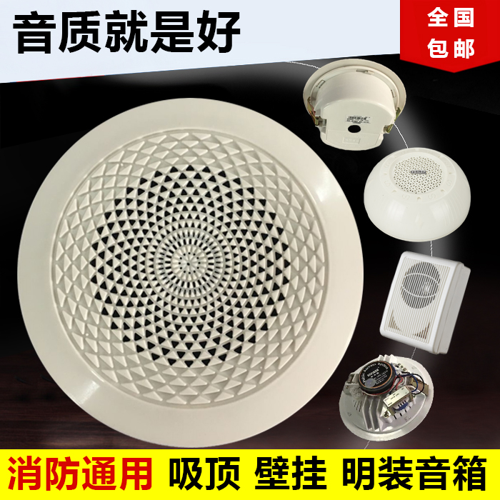 Bay Lida Tai and Ansanjiang Blue Bird Exposed Speaker Ceiling Speaker Concealed Broadcast Fire Wall Mounted Speaker