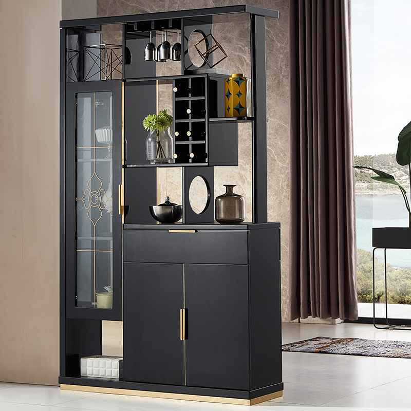 Xuan Guan Cabinet Decorated Living Room Cubicle Cabinet Wine Cabinet Double Sided Shoe Cabinet Screen Cabinet Light Lavish Storage Cabinet Rear Modern Room Cabinet