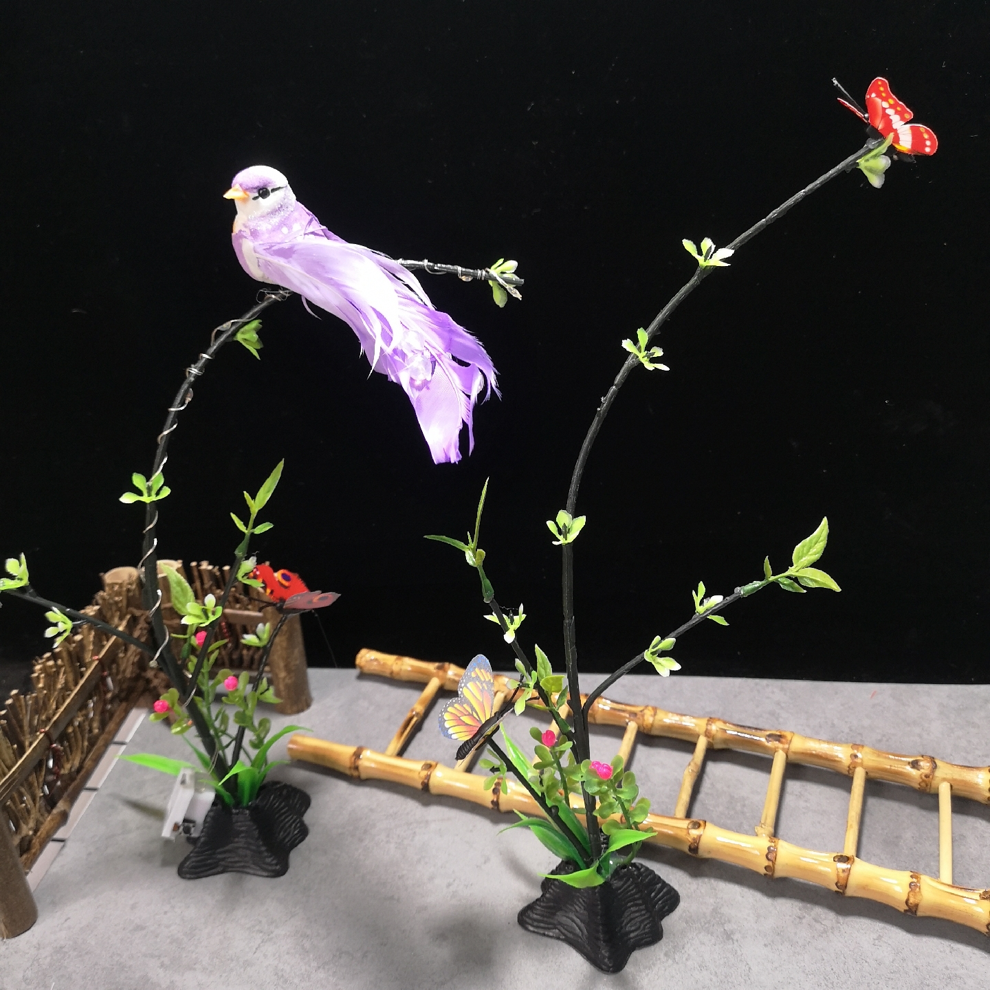 Cool Vegetable Swing Tray Decoration Flowers Hotel Food Products Decoration Creative Pendulum flowers Spurs body parquet Mood Peripheral dot Decorated Dish Accessories