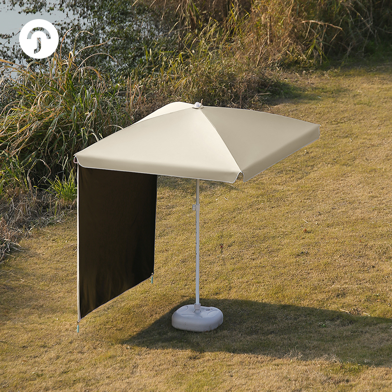 [Free Sunshade Curtain] Special Umbrella for Setting up Stalls, Outdoor Sun Umbrella, Camping Sunshade Umbrella, Portable Small Cart for Commercial Use