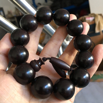Indian small leaf red sandalwood play Buddha beads bracelet hand string high oil high density Gold Star old material 2 0C collection manager recommended