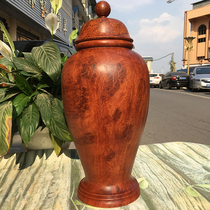 Tree tumor gall Wood jar mahogany treasure pot Rosewood ornaments tumor scar tea jar collection crafts clearance Special
