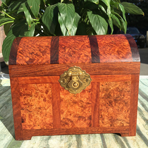 Tree tumor jewelry box mahogany flower pear gall jewelry cabinet cherry wood jewelry small box crafts real collection