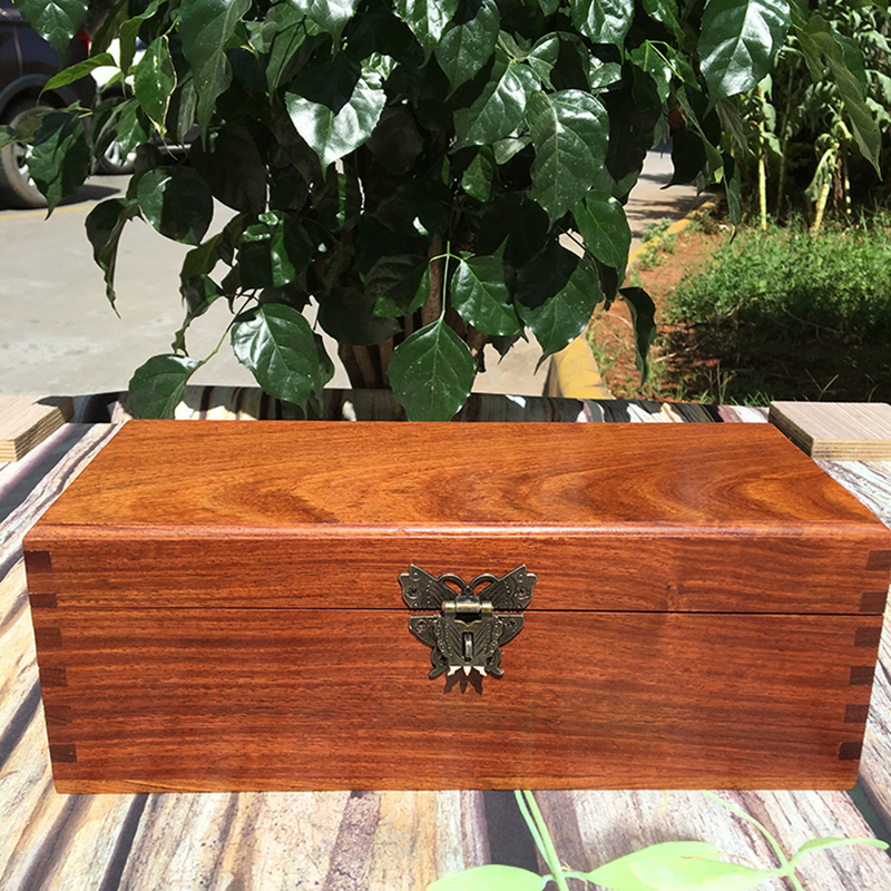 Redwood jewelry box large capacity vegan tenon socket jewelry box jewelry cabinet flower pear wood pearwood pearl flavor special price
