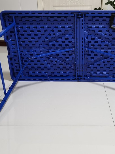 Field Folding Work Table, Outdoor Steel-Wood Military Green Blow-Molded Table and Chair, Portable Beach Training Individual Soldier Tablecloth Cover