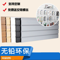 Casual interior multi-layer color wall card slot board hanging board mobile phone shop wall extended plastic store atmosphere