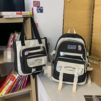 Черный комплект, значок, 10 шт