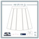 Shenyueshe jk box pleated skirt uniform skirt ten pleated basic skirt solid color school supply high waist a line pleated skirt summer