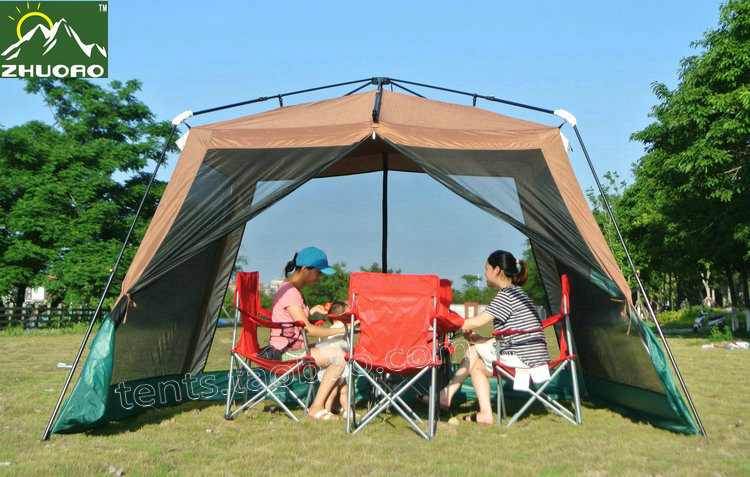 Automatic pergola beach fishing tent outdoor camping travel leisure camping anti-mosquito tent awning living room tent