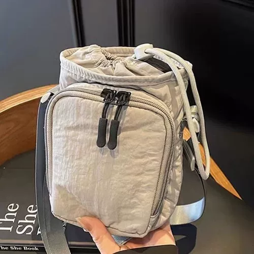 Трендовая универсальная весенняя модная нейлоновая сумка через плечо для отдыха, в корейском стиле, тренд сезона, премиум класс