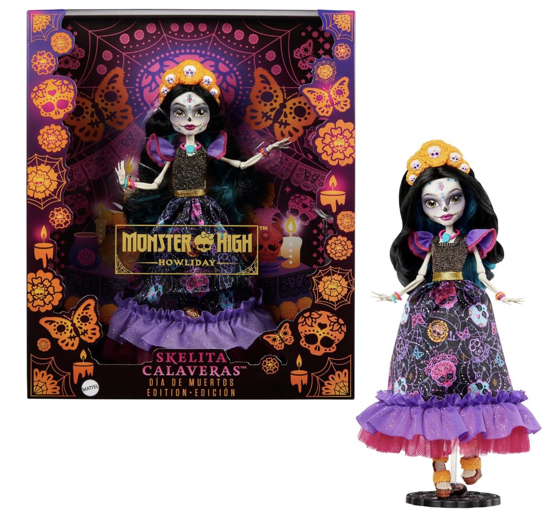 Подвижная кукла Monster High, артикулируемая коллекционная, 10.9 см, разные стили