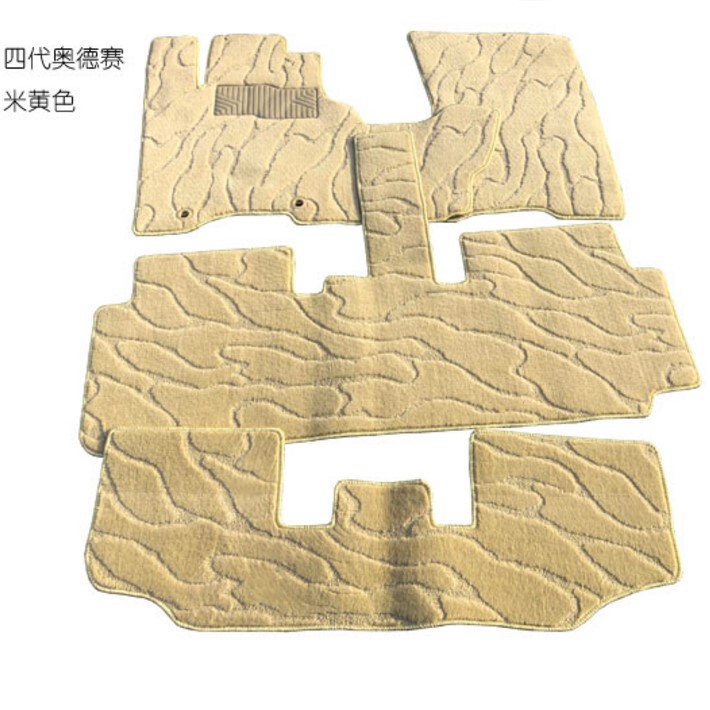 New and Old Models of Odyssey 05, 09, 15, 21 Models, Original Car Carpet-Style Floor Mats, Cotton Velvet Surface Floor Mats