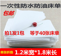 1 2 meter wide disposable bed sheet waterproof and oil-proof bed sheet massage waterproof bed sheet medical beauty salon pad sheet
