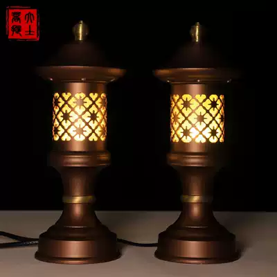 Taiwan pure copper for Buddha lamp, fortune lamp, LED lamp, Buddha lamp, front lamp, plug-in home God lamp