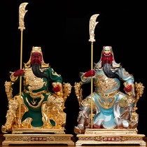 Taiwans Golden Gods Lique of Golden Liquor to serve the statue of Master Kuan Shangqan to sit like the statue of Shangqan Second Master