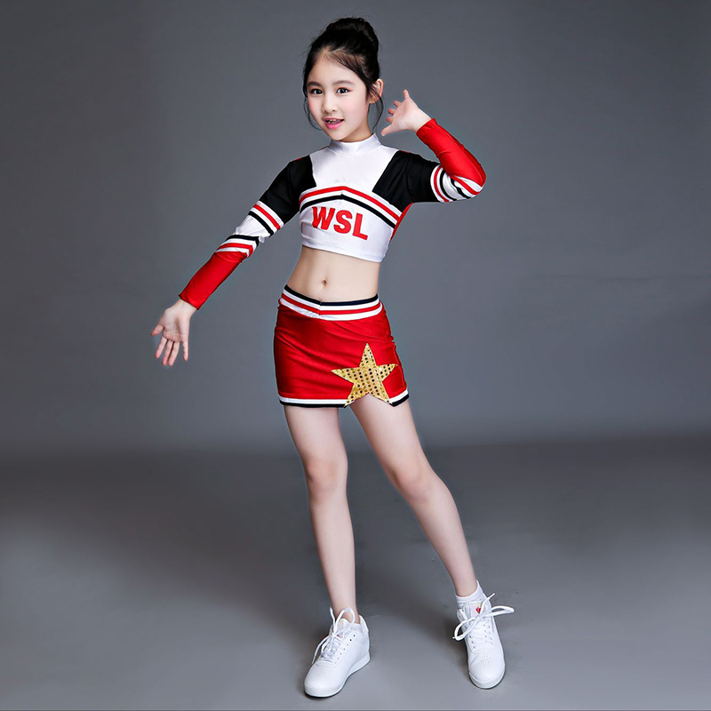 Professional Customized Cheerleading Clothing Children Cheerleading women's competitive bodybuilding Aerobatics Racing to serve as an adult student