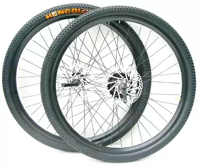 21-speed 26-inch mountaineering bicycle wheel set quick disassembly rim wheel wheel disc brake mountaineering wheel front wheel rear wheel