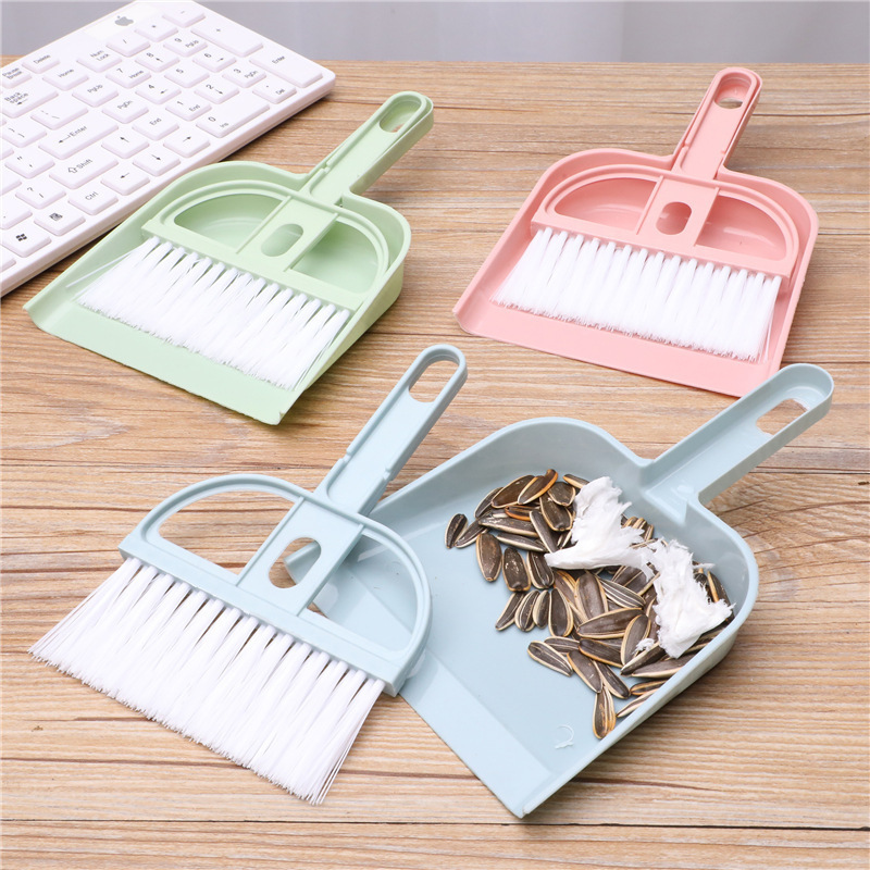 Desktop Cleaning Set Broom Dustpan for Kids Office Dust Bedroom Shovel Household Table Mini Small Cleaning Garbage Desktop Cleaning Set Broom Dustpan for Kids Office Dust Bedroom Shovel Household Table Mini Small Cleaning Garbage