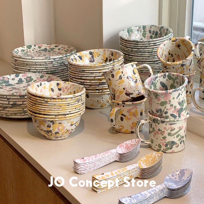 Jo Concept｜Crow Canyon Desert Rose Catalina Enamel Tableware