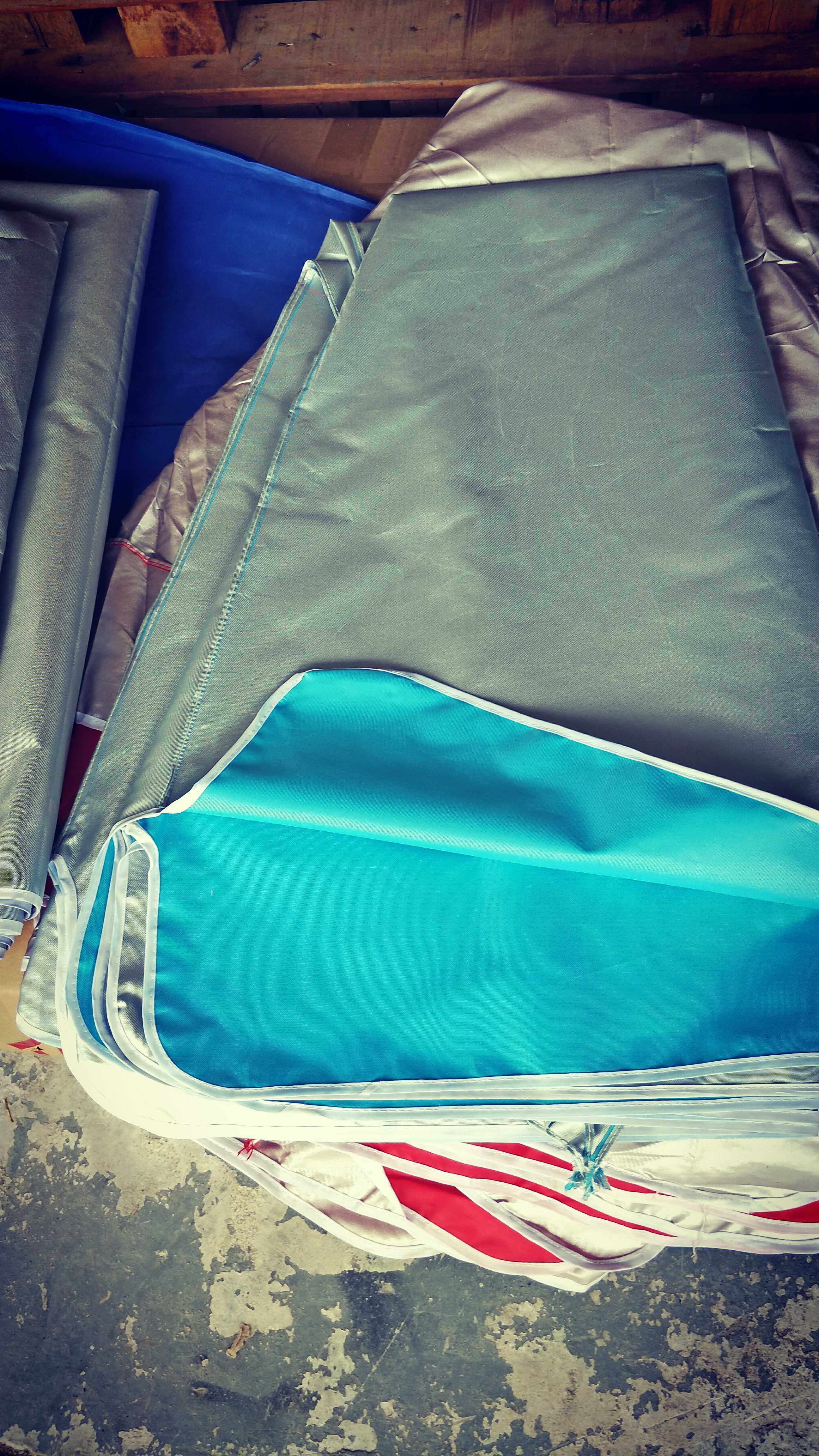 Manufacturer outdoor advertising umbrella 8 bones sun umbrella cloth shading anti-UV round umbrella ground to replace umbrella cloth 