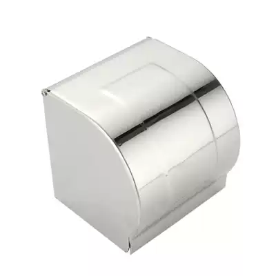 Powder room toilet paper box Stainless steel roll toilet paper holder tissue box Bathroom tissue holder toilet paper holder toilet tissue box