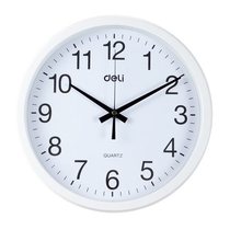 Deli office Deli 9005 simple fashion wall clock Wall clock Round clock Large clock